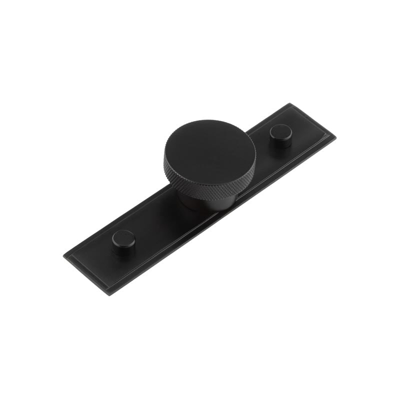 Hoxton, Hoxton Wenlock Cupboard Knobs 40mm Stepped Backplate, Cabinet Hardware, Cabinet Knobs