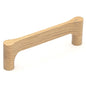Wooden Gio Cabinet Pull Handle by M Marcus - Heritage Brass