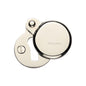 Heritage Brass Covered Keyhole Round by M Marcus - Heritage Brass