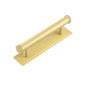 Hoxton, Hoxton Hoxton Wenlock Cabinet Handles 96mm Ctrs Stepped Backplate, Cabinet Hardware, Cabinet Pull Handles
