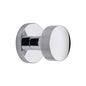 Knightsbridge Knurled Knob on Knurled Concealed base by M Marcus - Heritage Brass