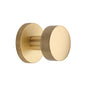 Knightsbridge Knurled Knob on Knurled Concealed base by M Marcus - Heritage Brass