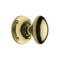 Mayfair Door Knob on Rose by M Marcus - Heritage Brass