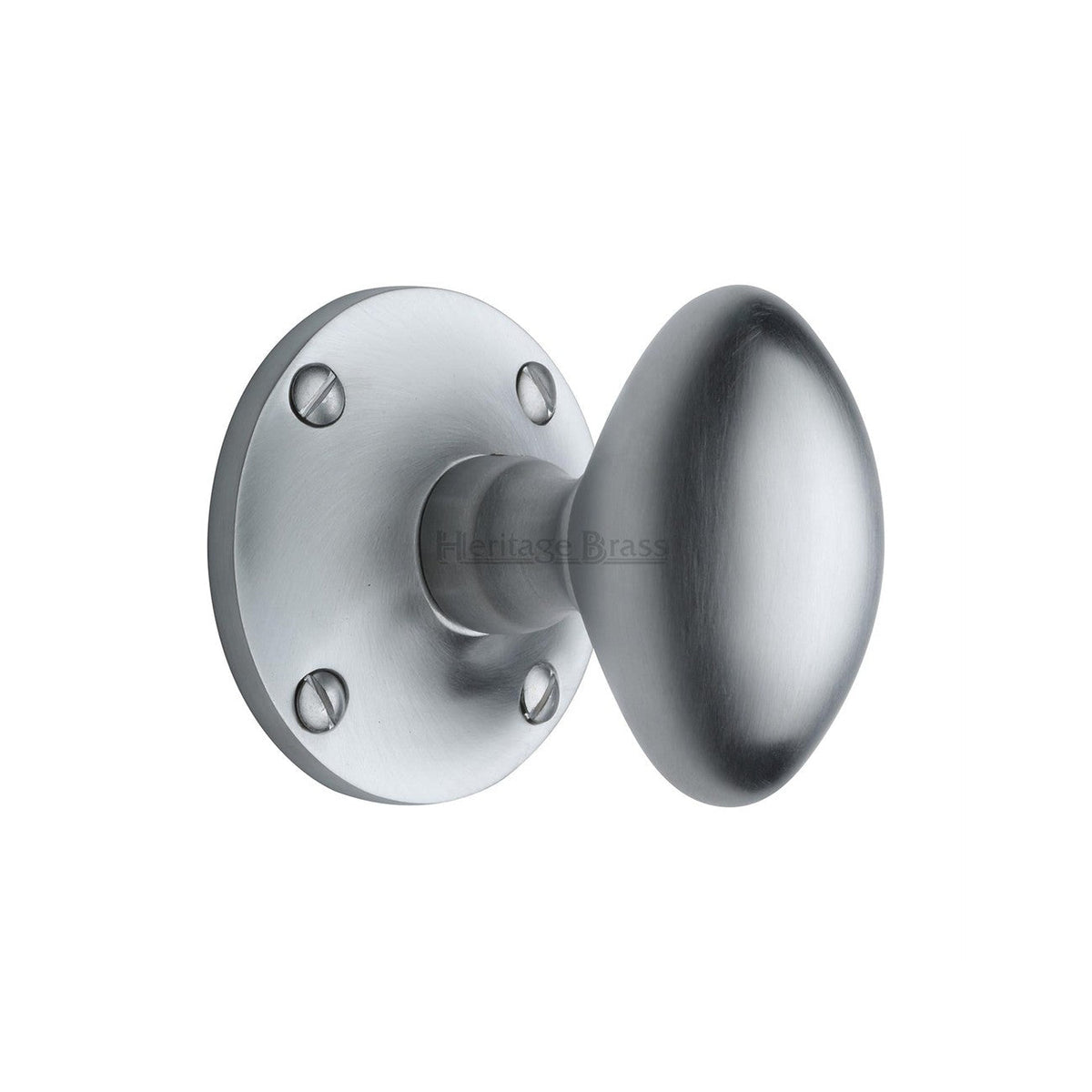 Mayfair Door Knob on Rose by M Marcus - Heritage Brass
