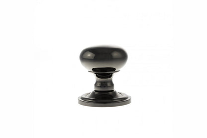 Old English Harrogate Solid Brass Mushroom Mortice Knob on Concealed Fix Rose - additional image