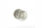 Old English Harrogate Solid Brass Mushroom Mortice Knob on Concealed Fix Rose - Polished Nickel - Default