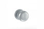 Old English Harrogate Solid Brass Mushroom Mortice Knob on Concealed Fix Rose - Satin Chrome - Default