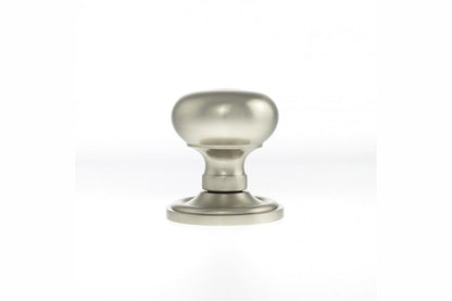 Old English Harrogate Solid Brass Mushroom Mortice Knob on Concealed Fix Rose - additional image