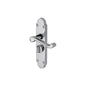 Milton Short Door Handle on Plate by M Marcus - Heritage Brass