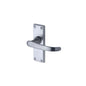 Avon Short Door Handle on Plate by M Marcus - Heritage Brass