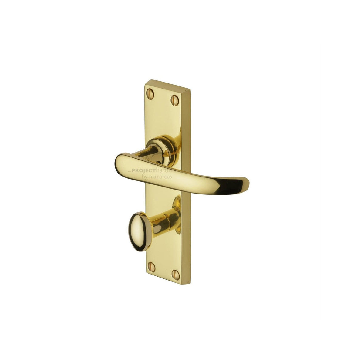 Avon Door Handle on Plate by M Marcus - Heritage Brass