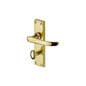 Avon Door Handle on Plate by M Marcus - Heritage Brass