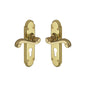 Adam Door Handle on Plate by M Marcus - Heritage Brass