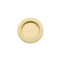 Round Flush Pull by M Marcus - Heritage Brass