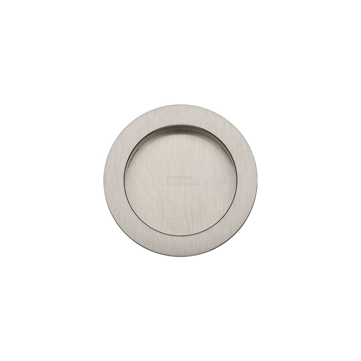 Round Flush Pull by M Marcus - Heritage Brass