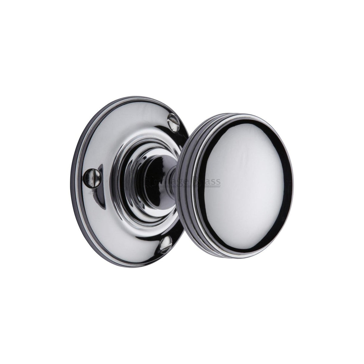 Richmond Door Knob on Rose by M Marcus - Heritage Brass