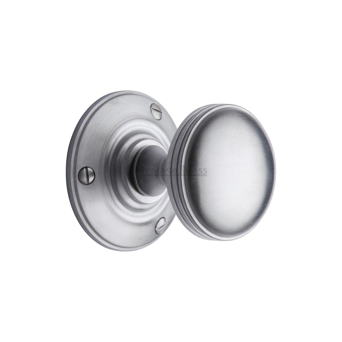 Richmond Door Knob on Rose by M Marcus - Heritage Brass