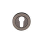 Euro Profile Cylinder Escutcheon Round - RS2004 by M Marcus - Heritage Brass