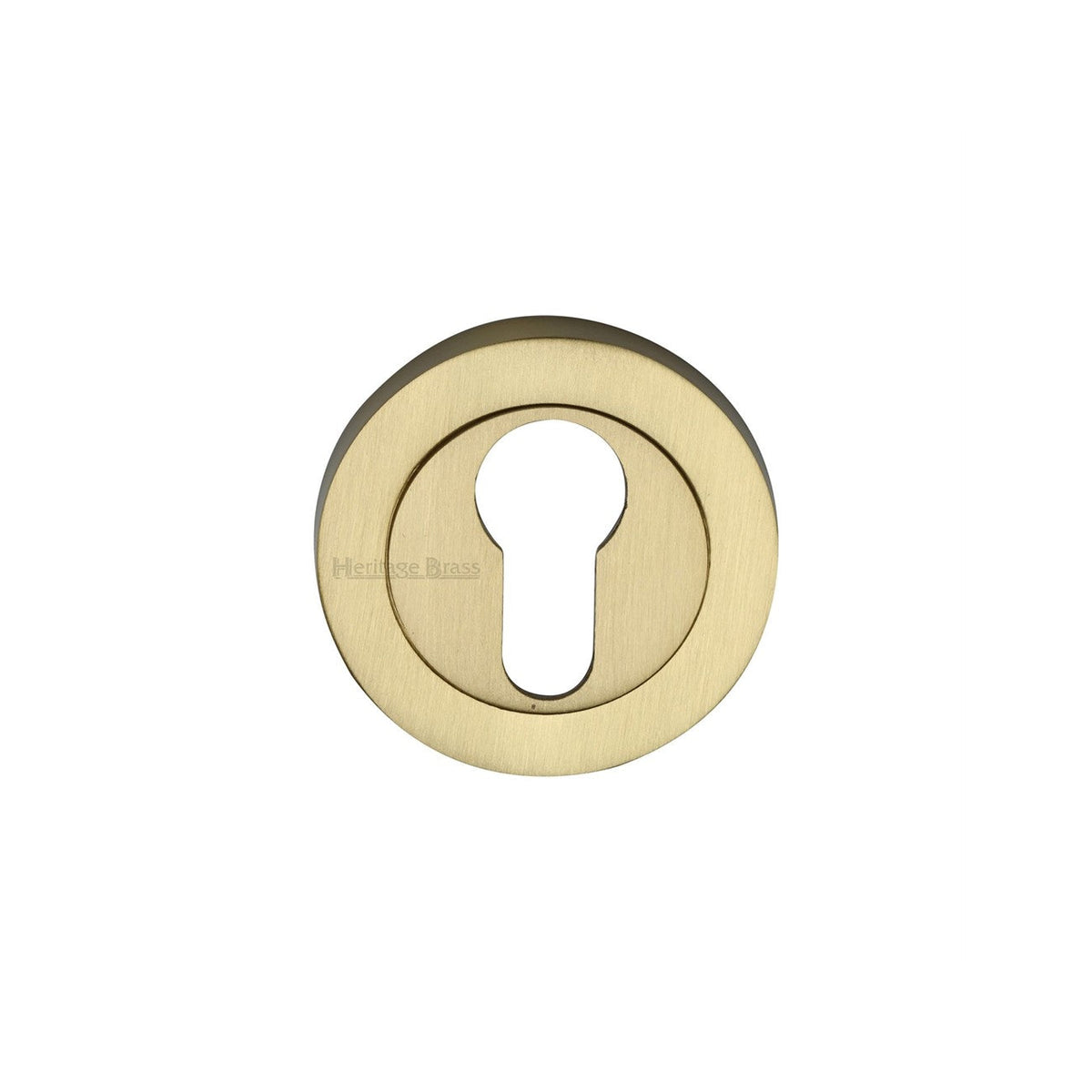 Euro Profile Cylinder Escutcheon Round - RS2004 by M Marcus - Heritage Brass