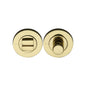 Round Bathroom Turn & Release - RS2030 by M Marcus - Heritage Brass