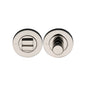 Round Bathroom Turn & Release - RS2030 by M Marcus - Heritage Brass