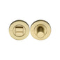 Round Bathroom Turn & Release - RS2030 by M Marcus - Heritage Brass