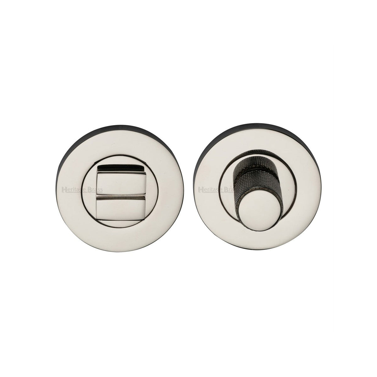 Heritage Brass Knurled Turn and Release with Peg by M Marcus - Heritage Brass