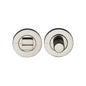 Round Knurled Bathroom Turn & Release by M Marcus - Heritage Brass