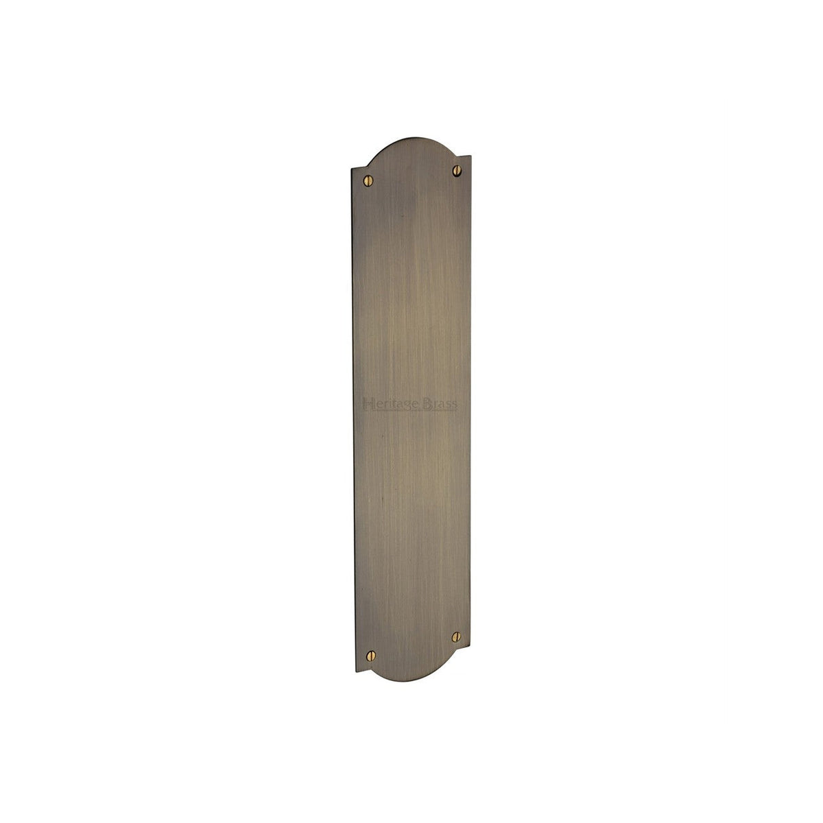 Shaped Fingerplate by M Marcus - Heritage Brass