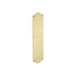 Shaped Fingerplate by M Marcus - Heritage Brass