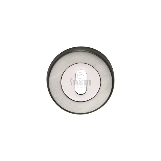 Sorrento Standard Key Escutcheon Round by M Marcus - Heritage Brass