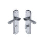Atlanta Door Handle on Plate by M Marcus - Heritage Brass