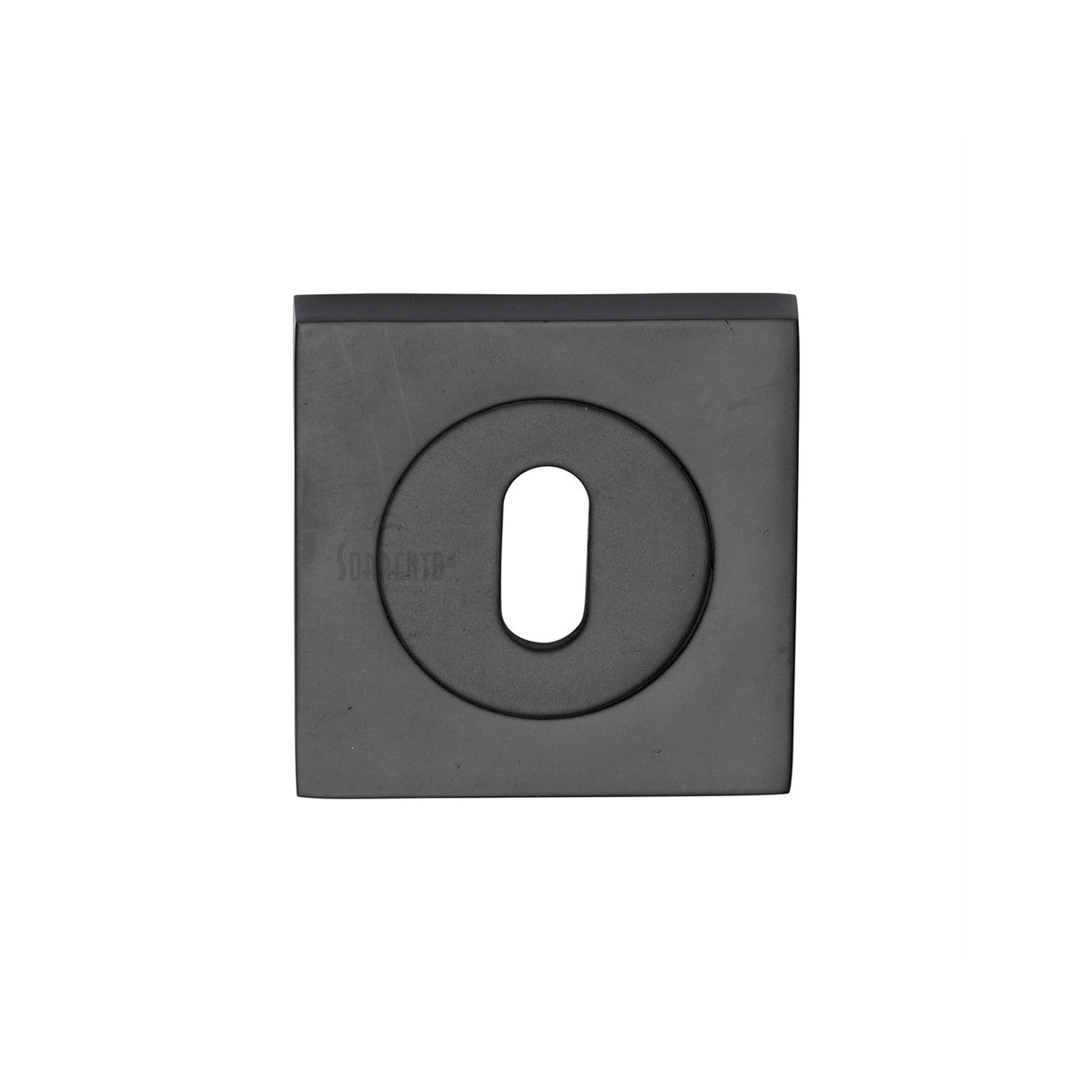 Sorrento Standard Key Escutcheon Square by M Marcus - Heritage Brass