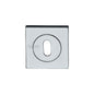 Sorrento Standard Key Escutcheon Square by M Marcus - Heritage Brass