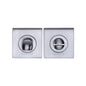 Square Sorrento Thumbturn & Emergency Release by M Marcus - Heritage Brass