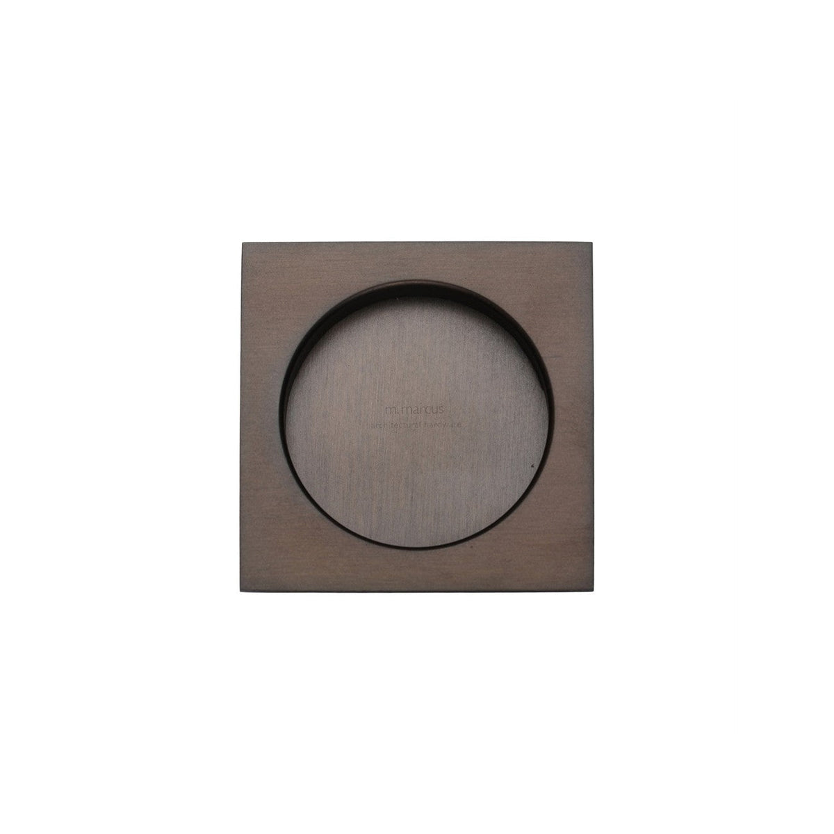 Square Flush Pull by M Marcus - Heritage Brass