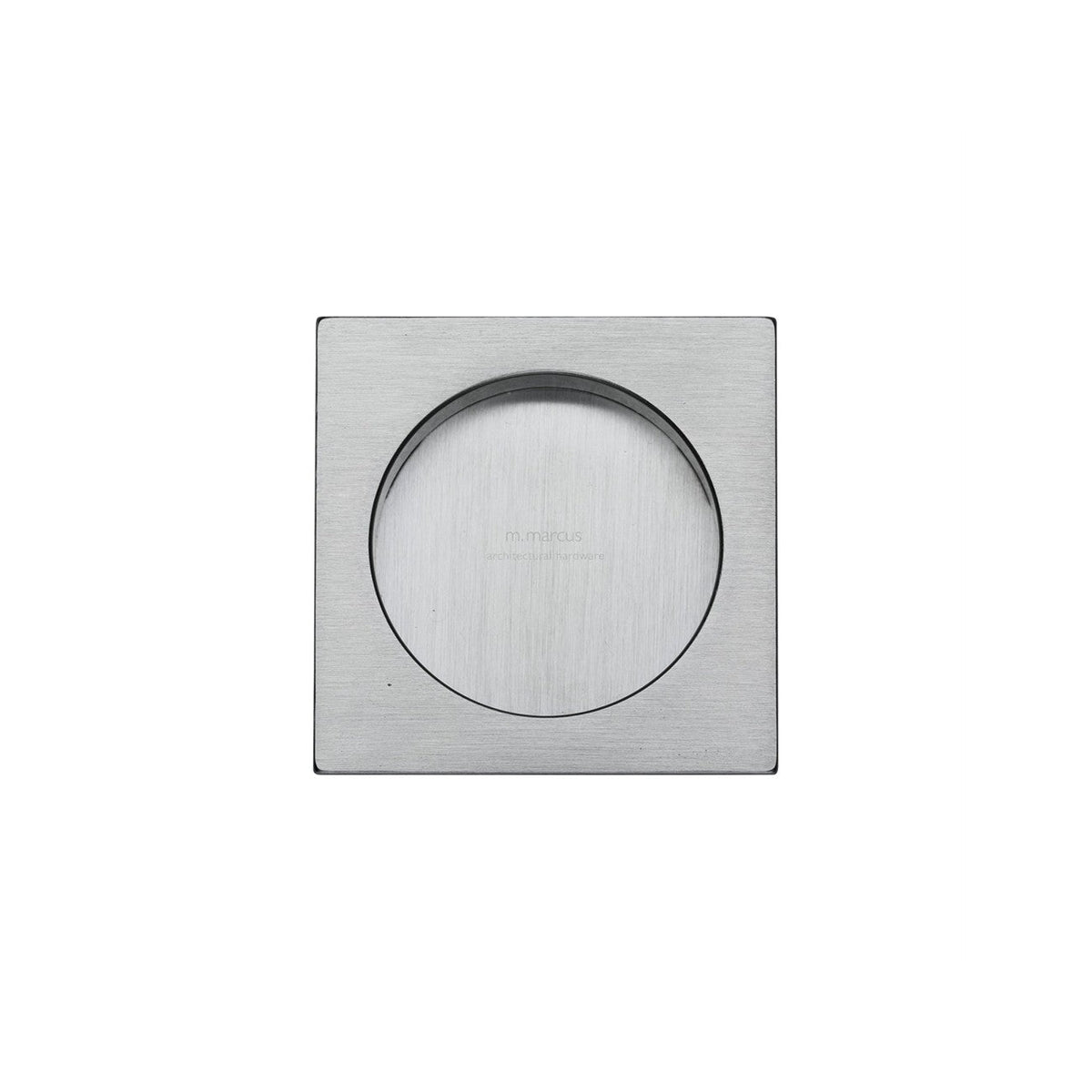 Square Flush Pull by M Marcus - Heritage Brass