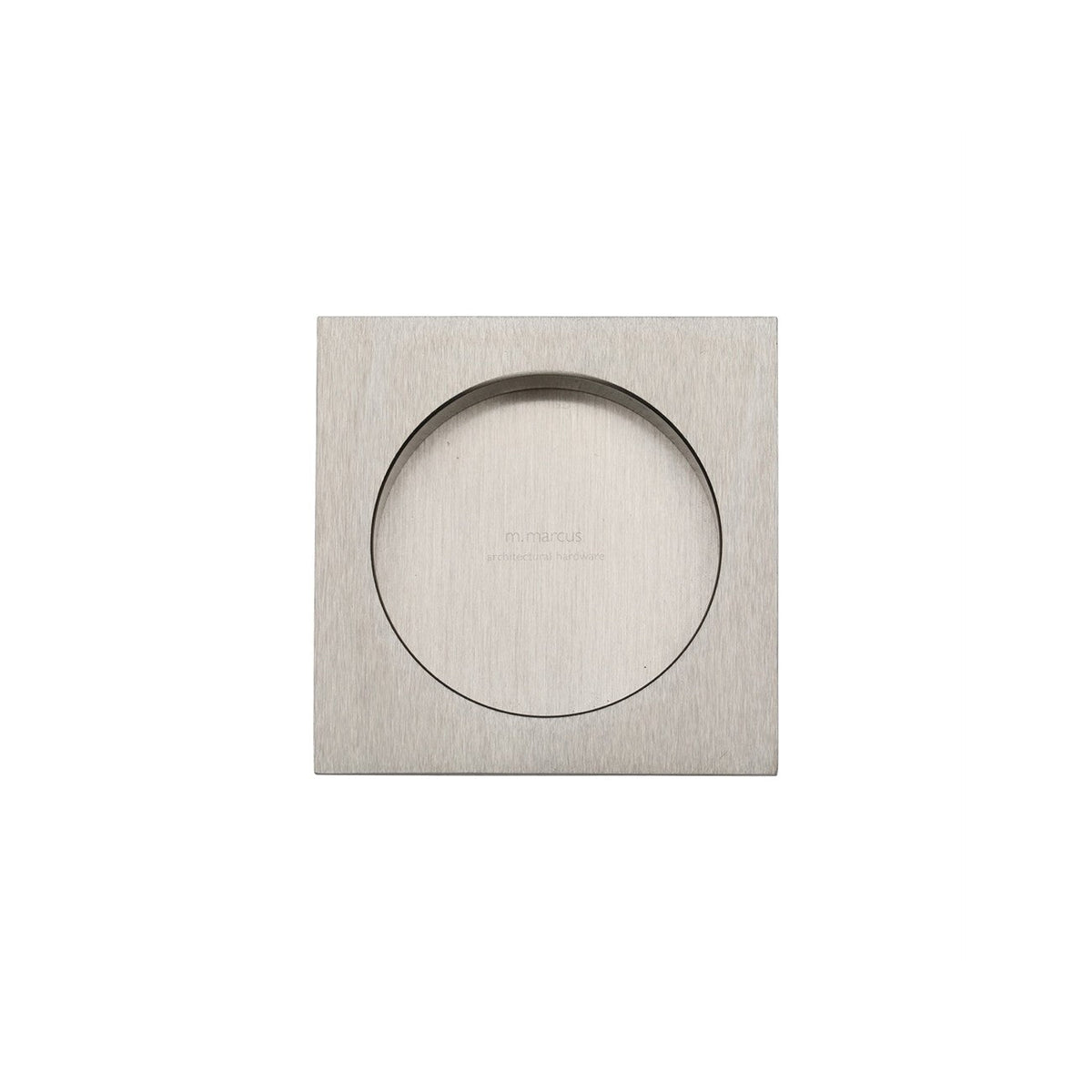 Square Flush Pull by M Marcus - Heritage Brass