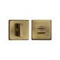 Square Bathroom Turn & Release - SQ4035 by M Marcus - Heritage Brass