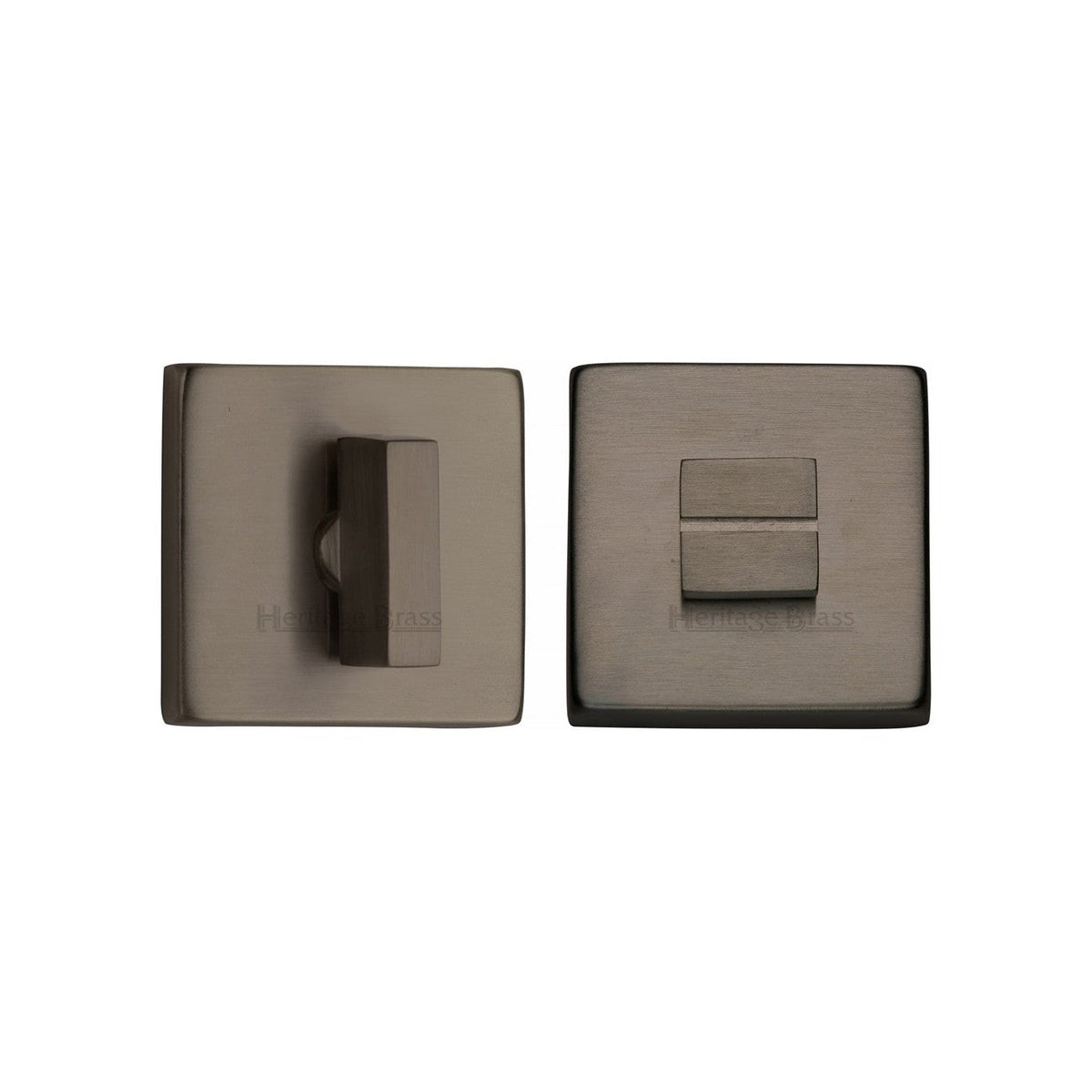 Square Bathroom Turn & Release - SQ4035 by M Marcus - Heritage Brass