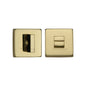 Square Bathroom Turn & Release - SQ4035 by M Marcus - Heritage Brass