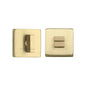 Square Bathroom Turn & Release - SQ4035 by M Marcus - Heritage Brass
