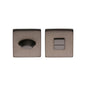 Square Bathroom Turn & Release - SQ4043 by M Marcus - Heritage Brass