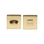 Square Bathroom Turn & Release - SQ4043 by M Marcus - Heritage Brass