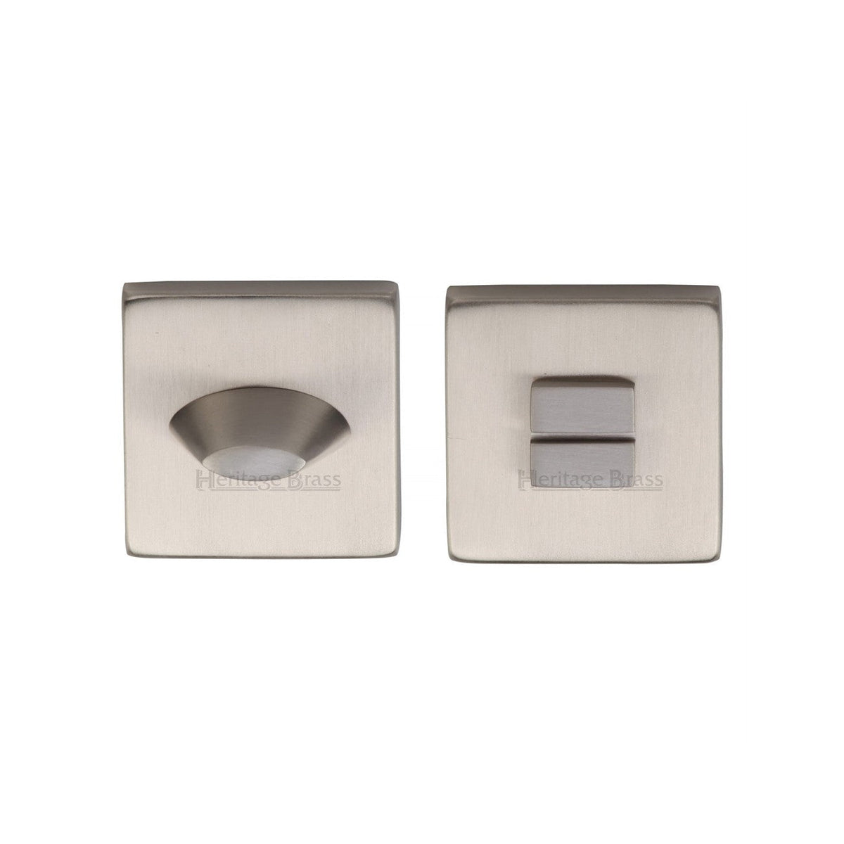 Square Bathroom Turn & Release - SQ4043 by M Marcus - Heritage Brass