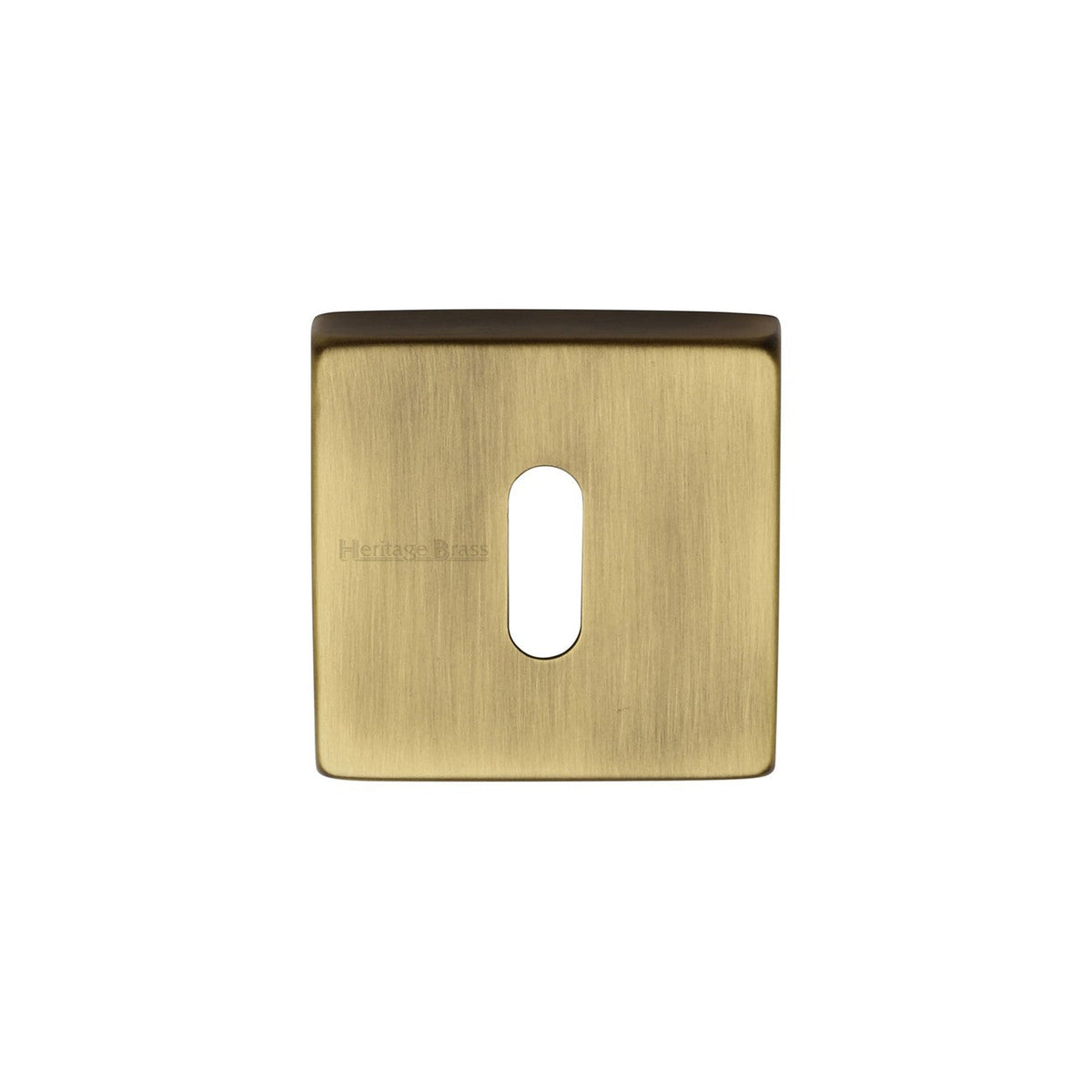 Standard Key Escutcheon Square - SQ5002 by M Marcus - Heritage Brass