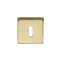 Standard Key Escutcheon Square - SQ5002 by M Marcus - Heritage Brass