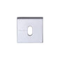 Standard Key Escutcheon Square - SQ5002 by M Marcus - Heritage Brass