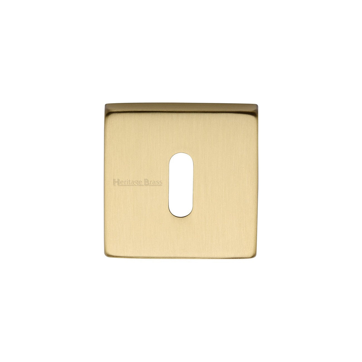 Standard Key Escutcheon Square - SQ5002 by M Marcus - Heritage Brass
