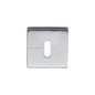 Standard Key Escutcheon Square - SQ5002 by M Marcus - Heritage Brass